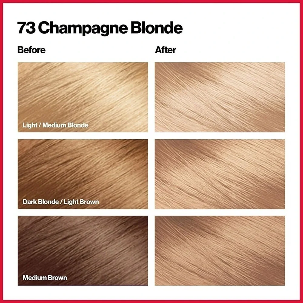 NWT Revlon ColorSilk Beautiful Champagne Blonde Color #73